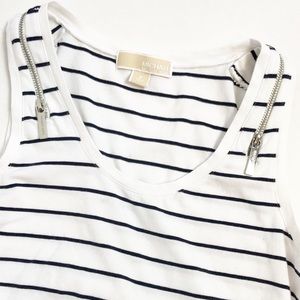 Michael Kors Striped Tank